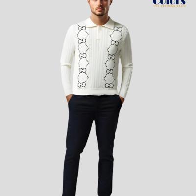 Men Winter Polo Shirt