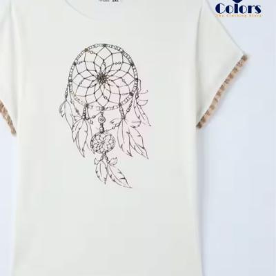 Best T-shirt with tassel applique