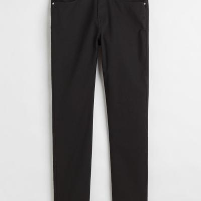 Buy Classic Black Twill Pants for Men