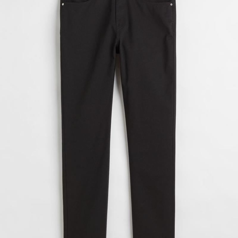 Buy Classic Black Twill Pants for Men