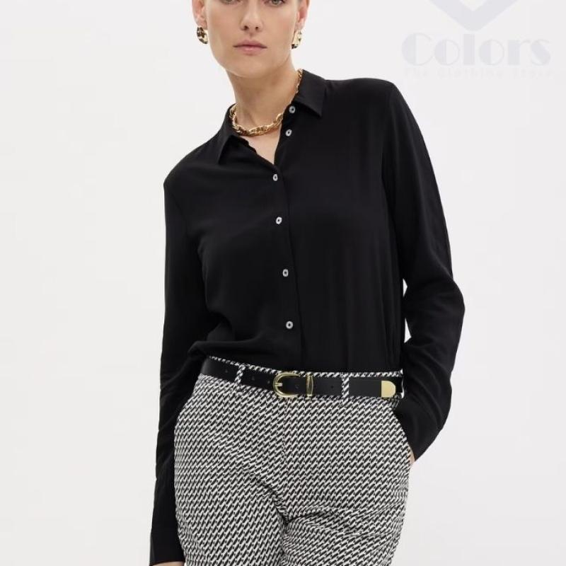 Classic Long Sleeve Women Corporate Shirt