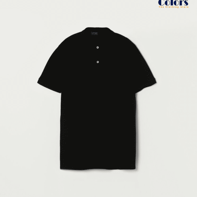 Comfortable Black Color Polo T-Shirt