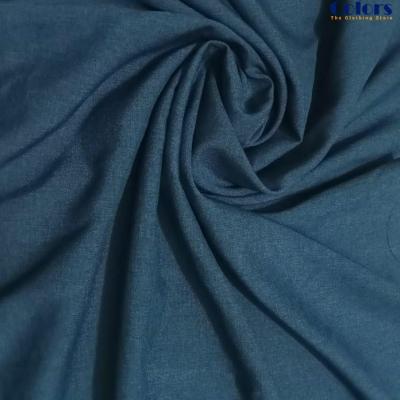 Cotton blend lilen fabric