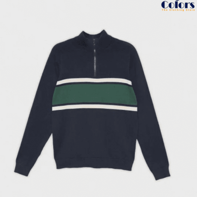 Exclusive Zipper Neck Sweater