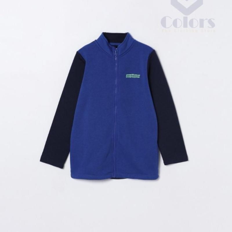 Full Zipper Kids Contrast Jacket