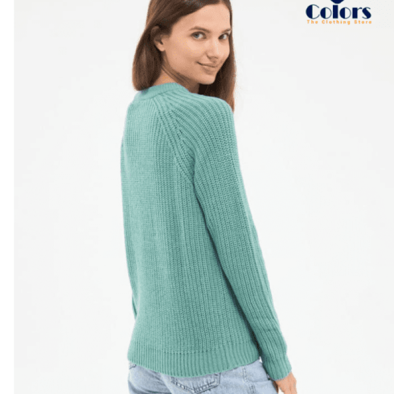 Sage English Rib-Knit Tops for Women’s