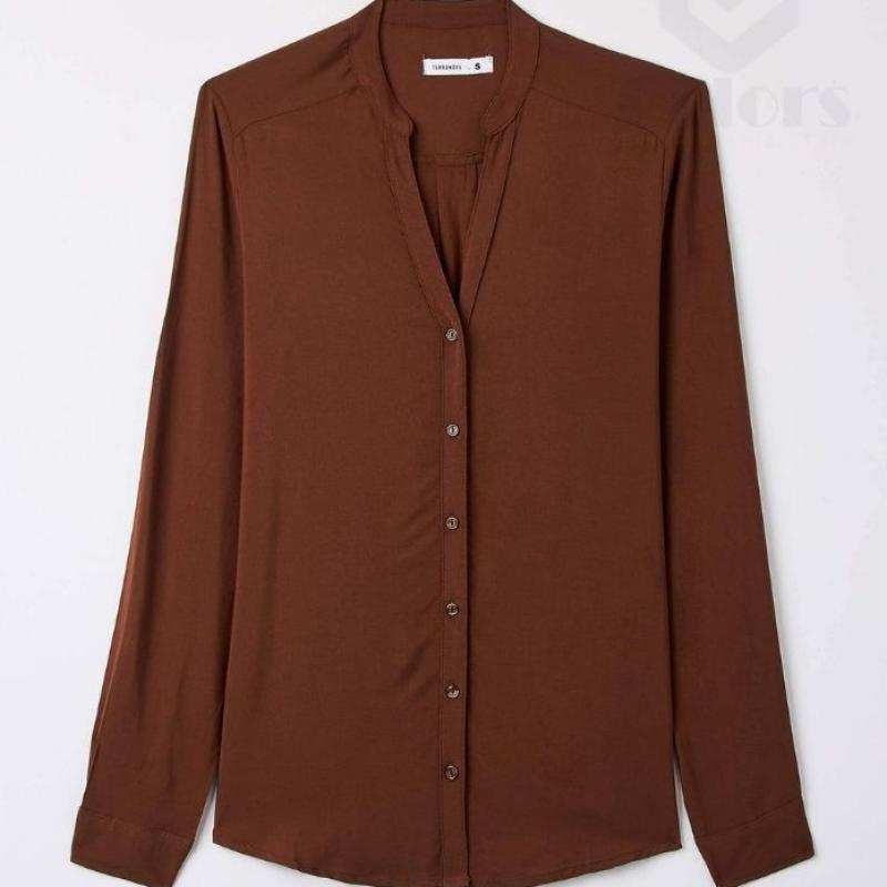 Single Color Women’s Corporate Casual Shirt