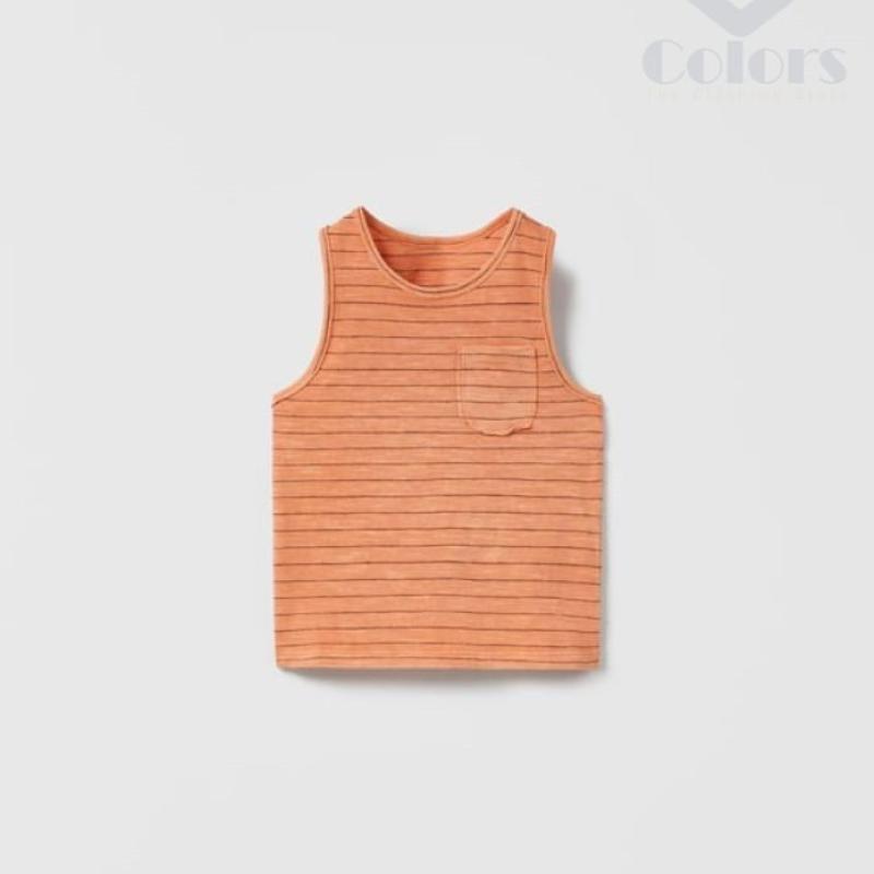 Top Sleeveless – ZARA Orange, Sizes 12-18 months to 5-6 years