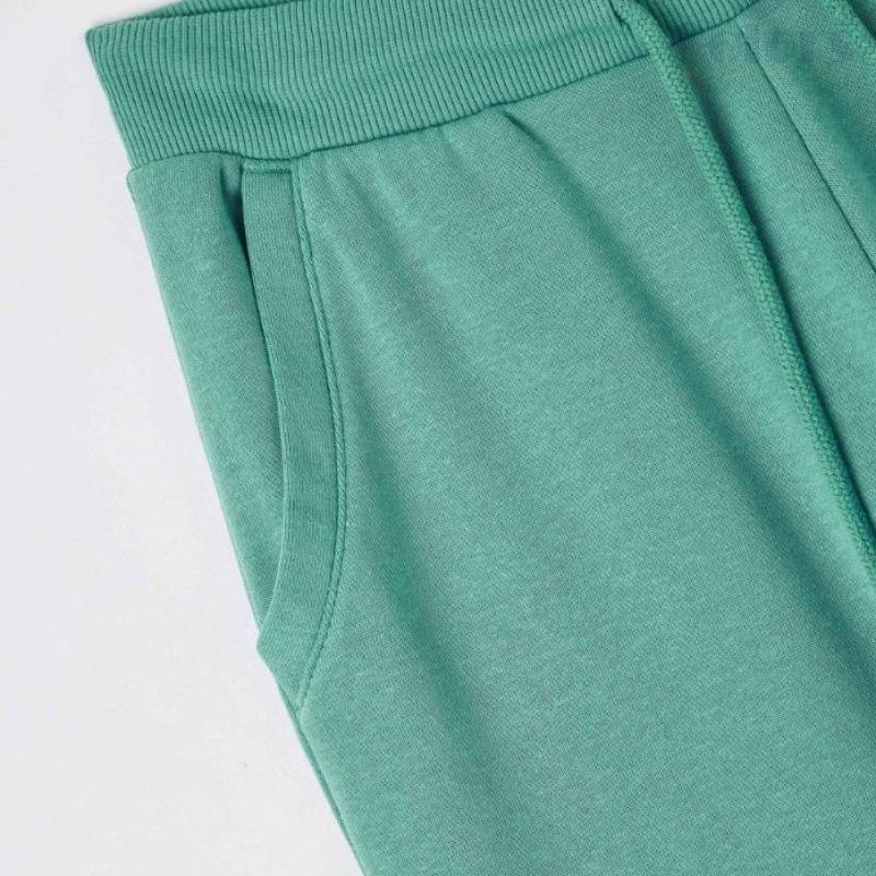 Turquoise Adjustable Women Jogger Trouser