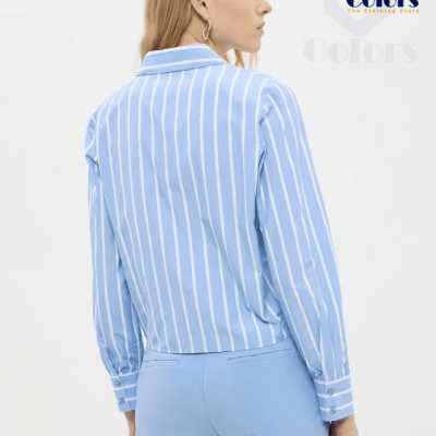 Women Shirt Sky-Blue