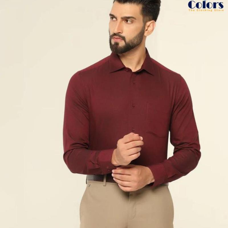 Wrinkle Free Men Stretchable Shirt