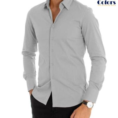 Wrinkle Free Men Stretchable Shirt