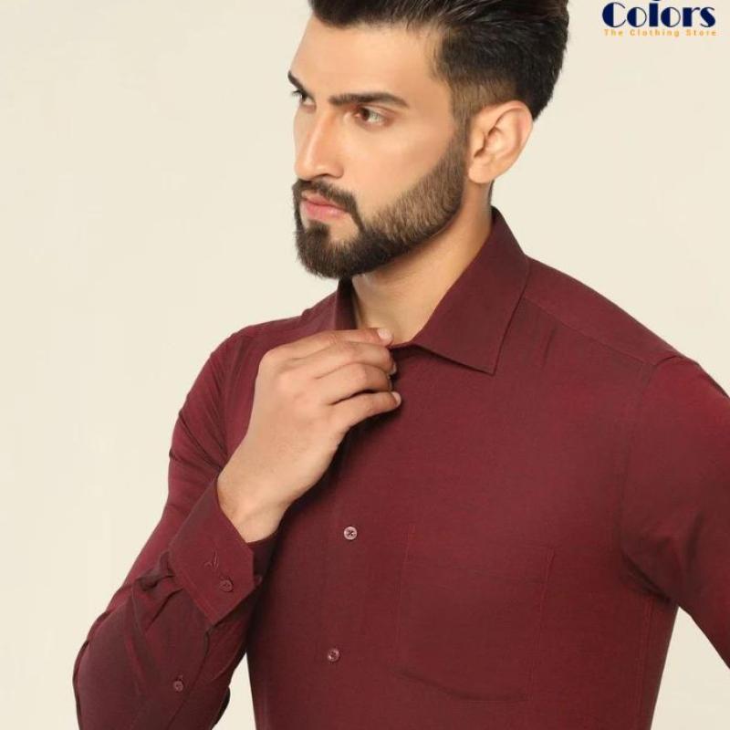 Wrinkle Free Men Stretchable Shirt