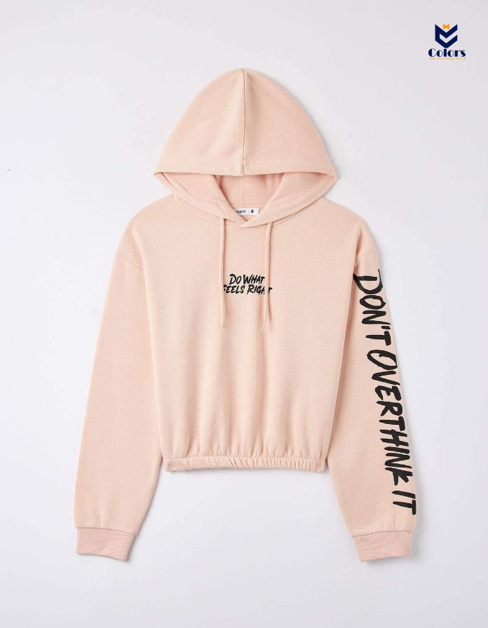 Women's Hoodie in Light Pink - Colors Clothing
